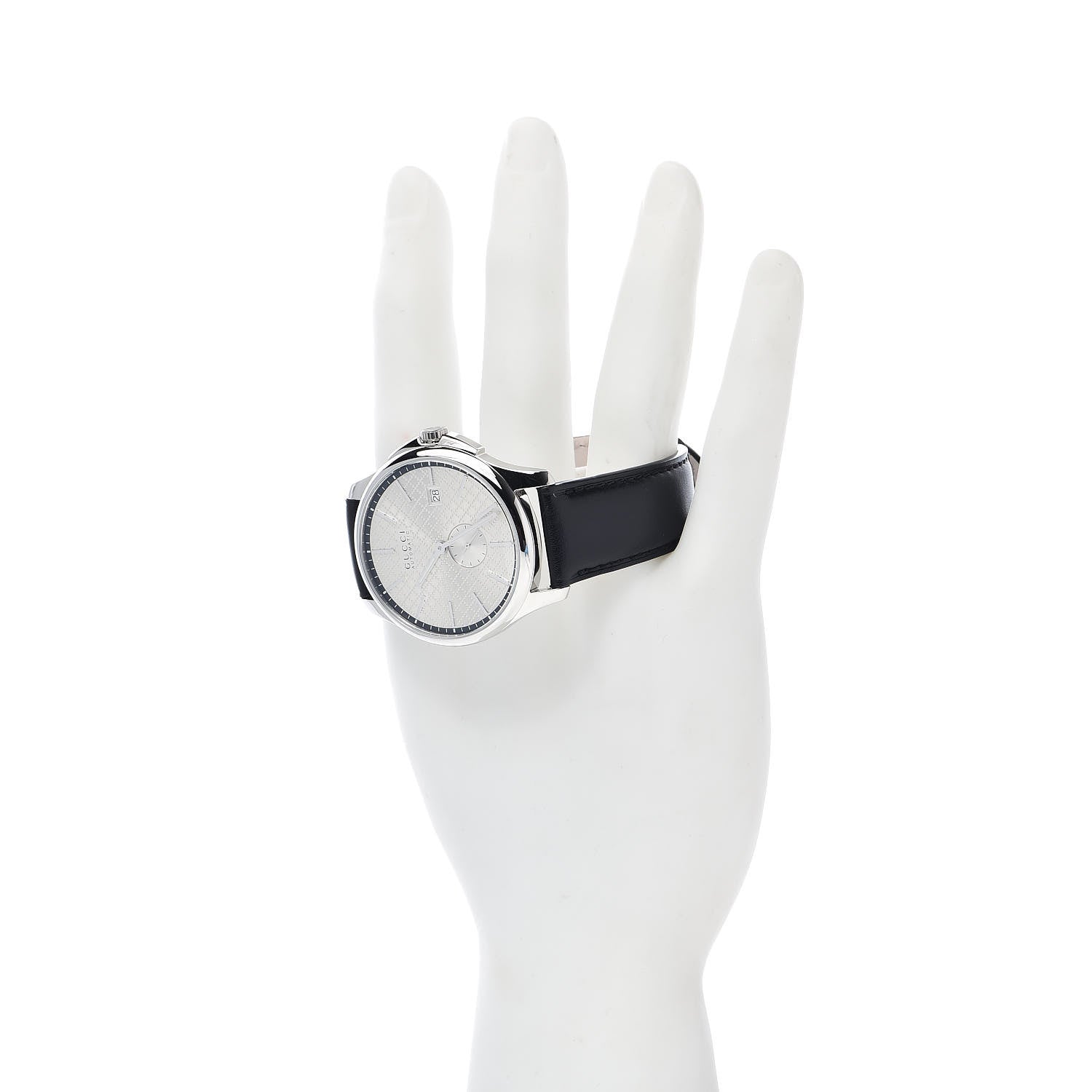 Gucci Stainless Steel Calfskin 40mm G-Timeless Automatic Watch 2 of 6