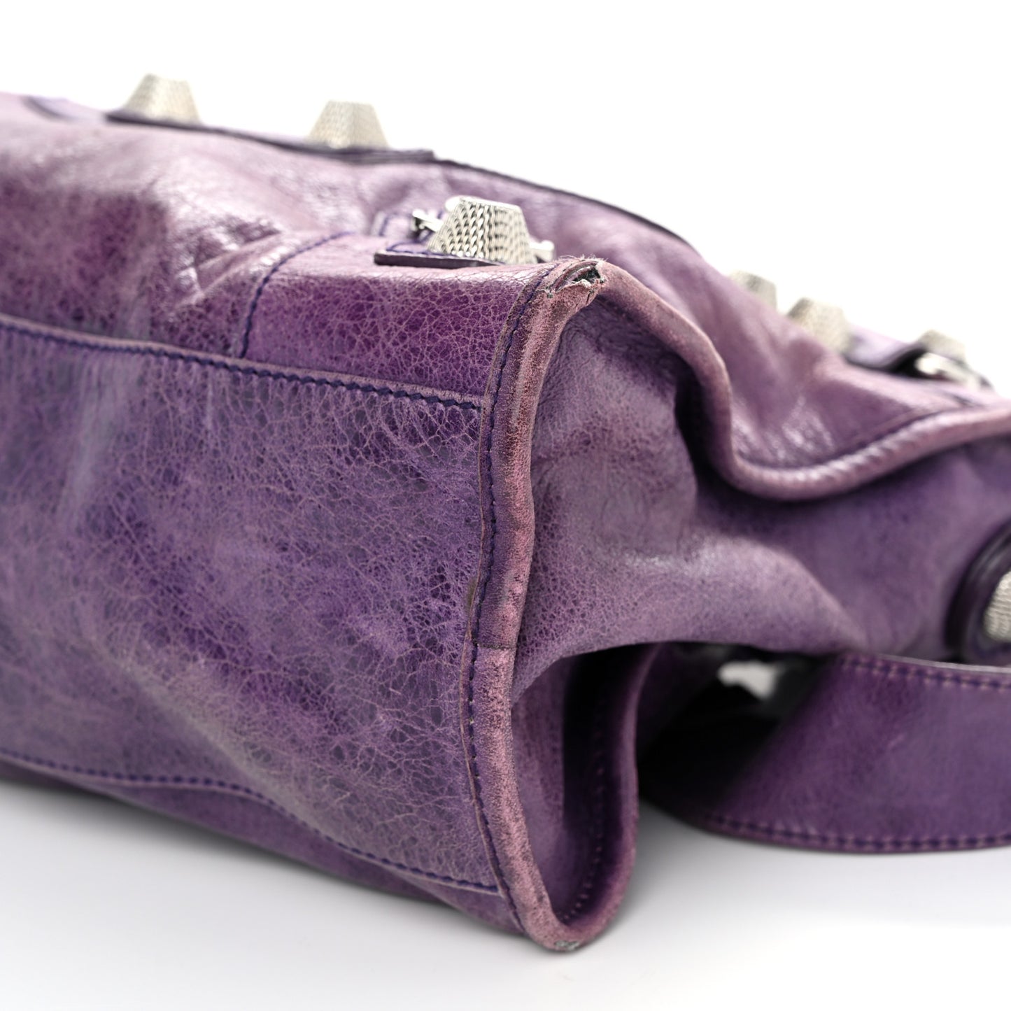 Agneau Giant 21 Silver Hardware City Raisin