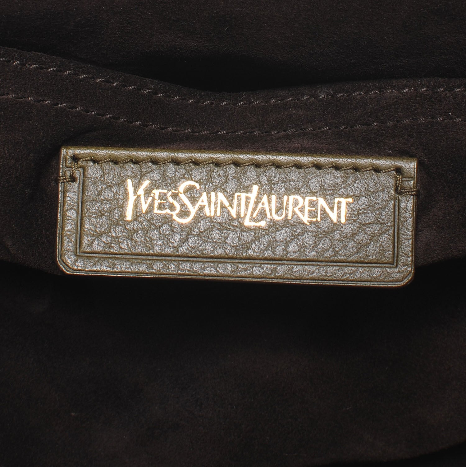 Saint Laurent Leather Muse Two Brown 6 of 7