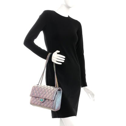Chanel Iridescent Lambskin Quilted 2.55 Reissue 226 Flap Light Purple 3 of 9
