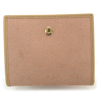 Gucci Monogram Lovely Heart Compact Wallet Pink 7 of 7