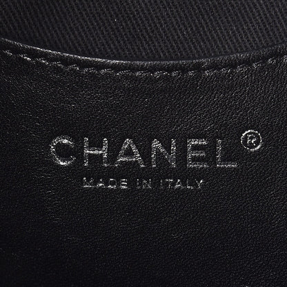 Chanel Iridescent Calfskin Large Just Mademoiselle Bowling Bag Black 6 of 7