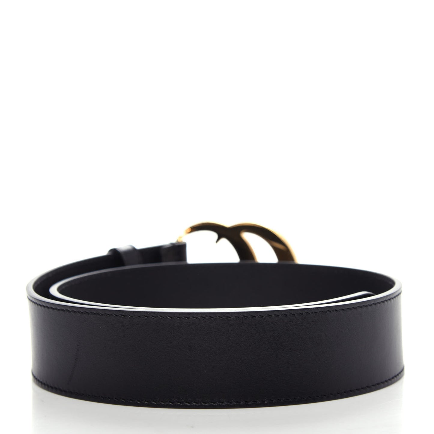 Plutone Calfskin Double G 40mm Belt 70 28 Black
