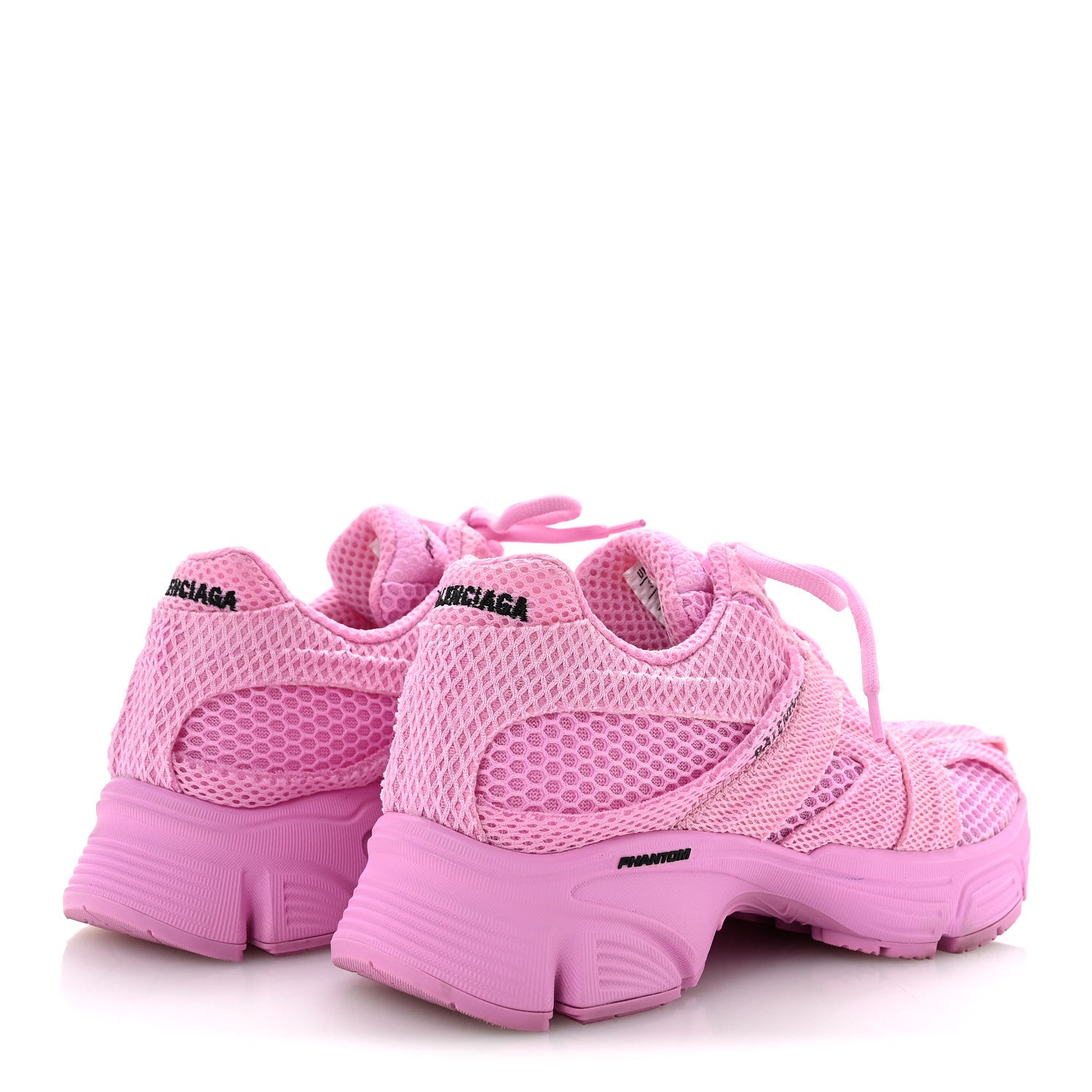 Balenciaga Fabric Mesh Monocolor Womens Phantom Sneakers 36 Pink 5 of 9