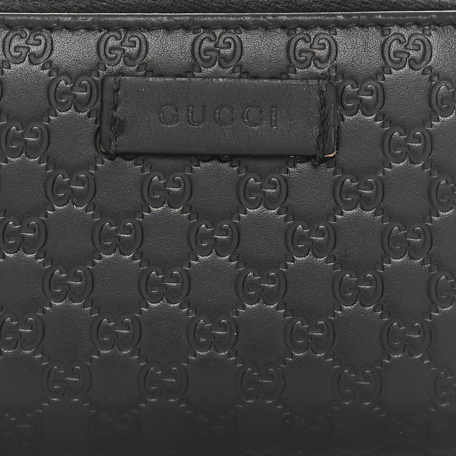 Gucci Microguccissima Zip Around Card Case Black 7 of 10