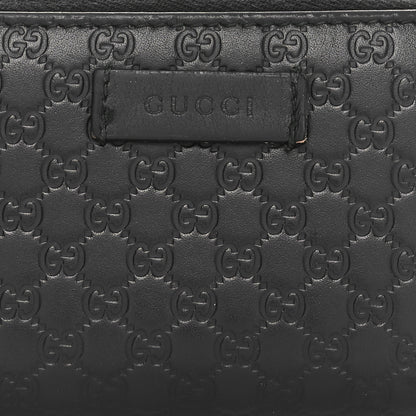 Gucci Microguccissima Zip Around Card Case Black 7 of 10