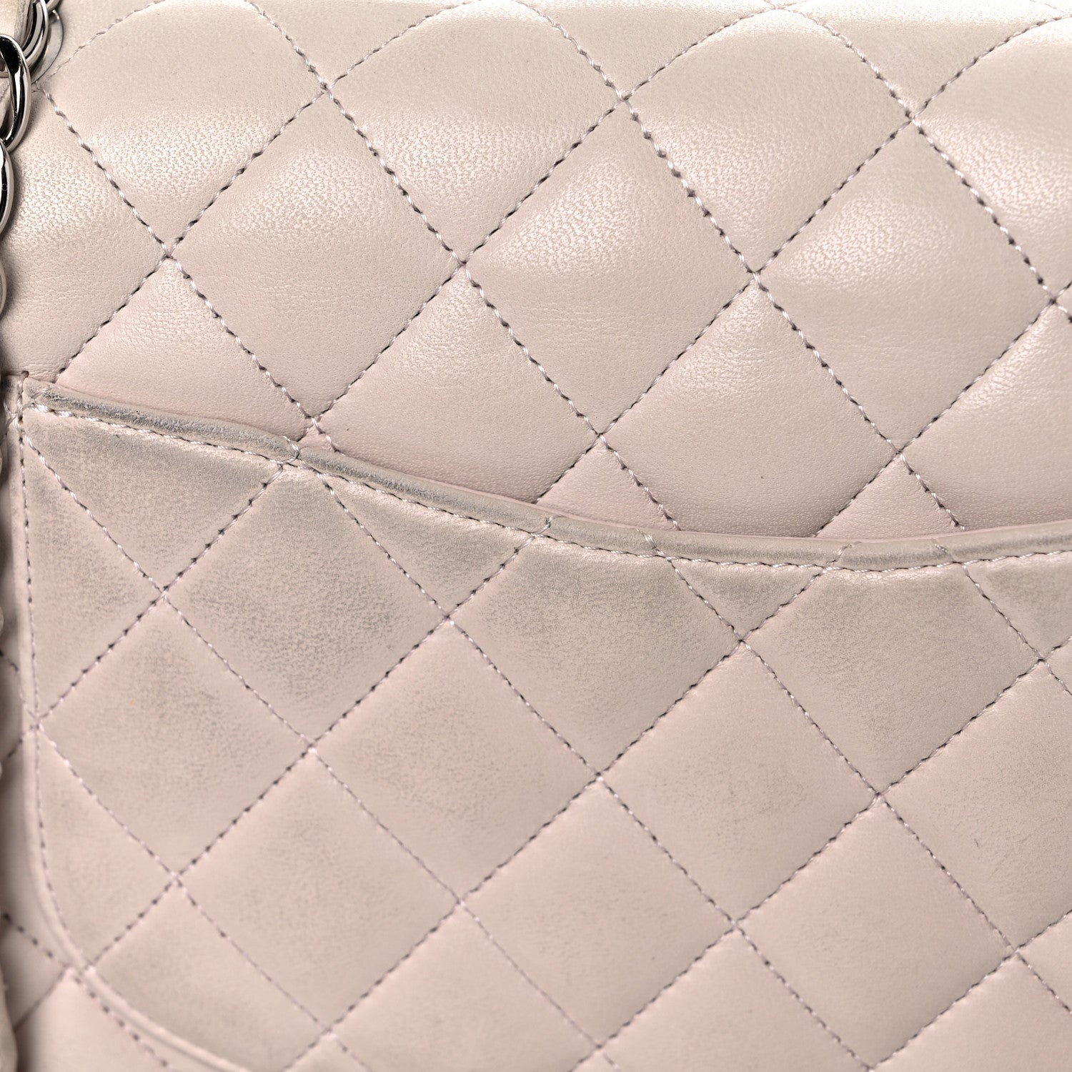 Chanel Lambskin Quilted Medium Double Flap Light Pink 23 of 26
