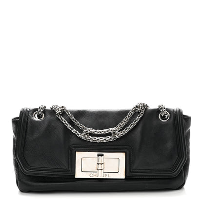 Chanel Grained Calfskin Mademoiselle Lock Bijoux Chain Flap Black 1 of 11