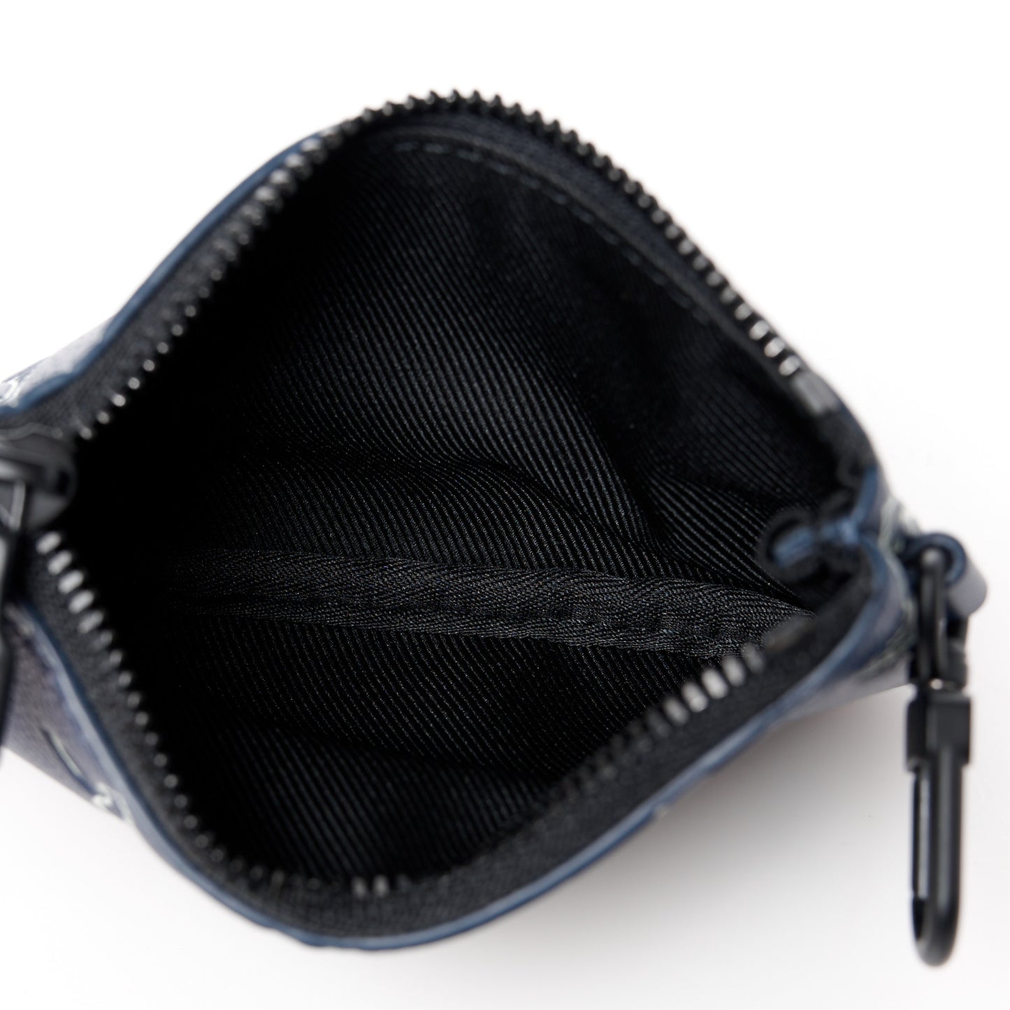 Calfskin Monogram Shadow Trio Messenger Navy White