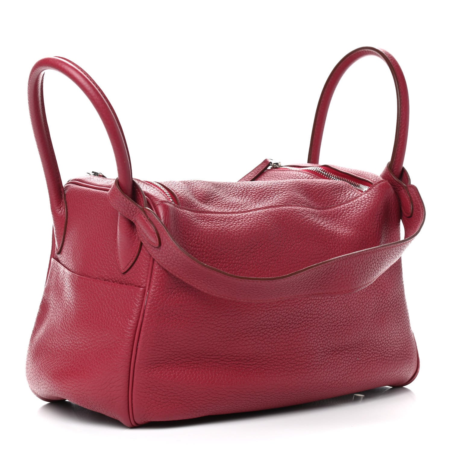 Hermes Taurillon Clemence Lindy 30 Rubis 3 of 10