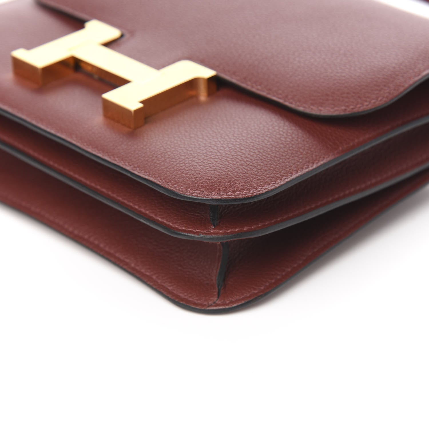 Hermes Evercolor Constance 18 Rouge H 8 of 10
