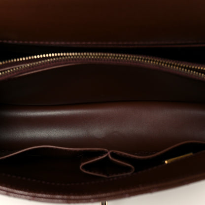 Chanel Caviar Quilted Small Coco Handle Flap Dark Brown 6 of 13