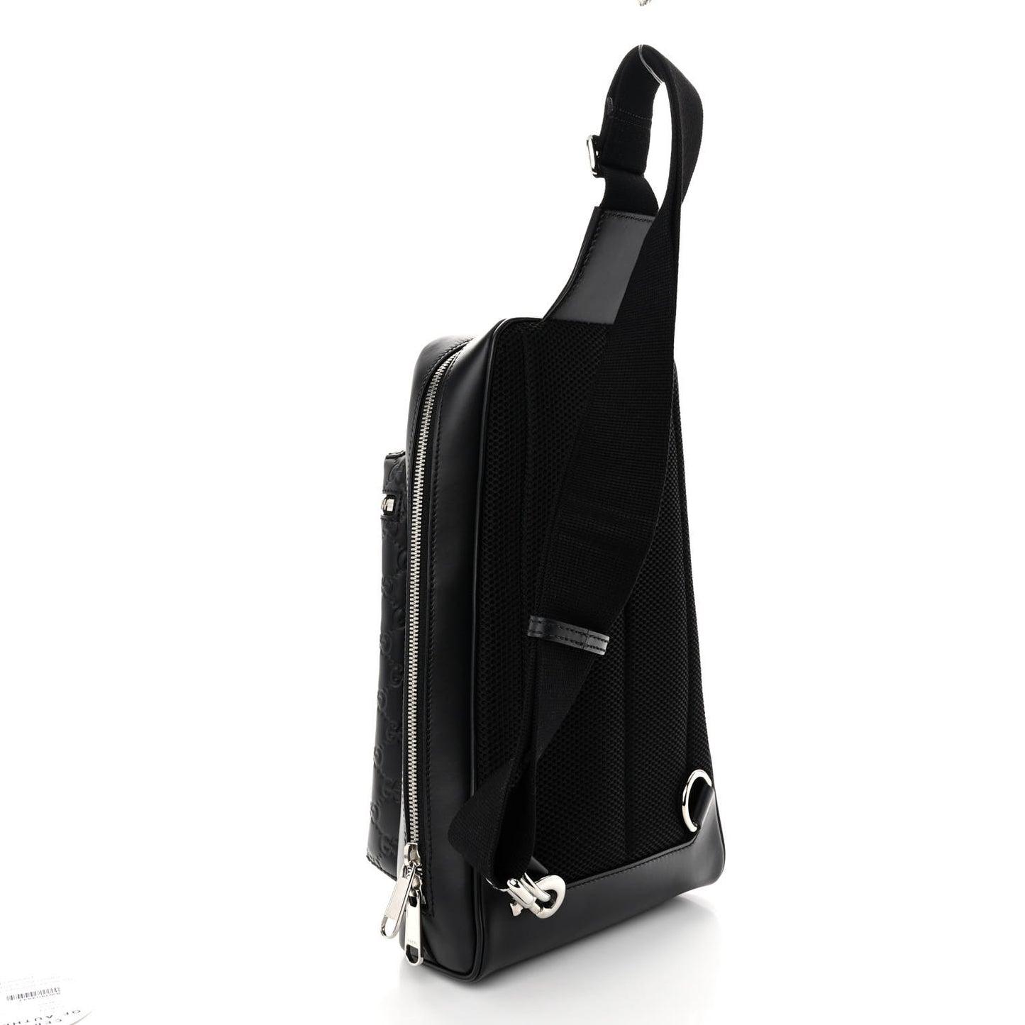 Guccissima Sling Backpack Black