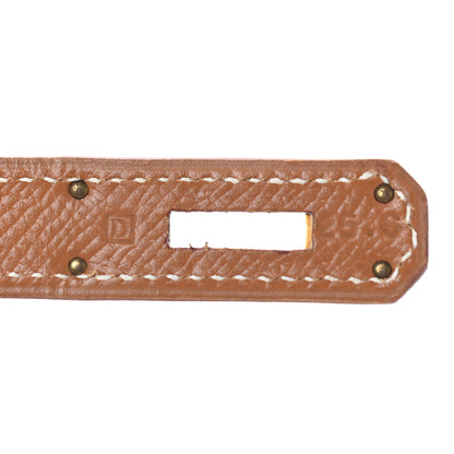 Hermes Epsom Kelly Sellier 32 Gold 9 of 11