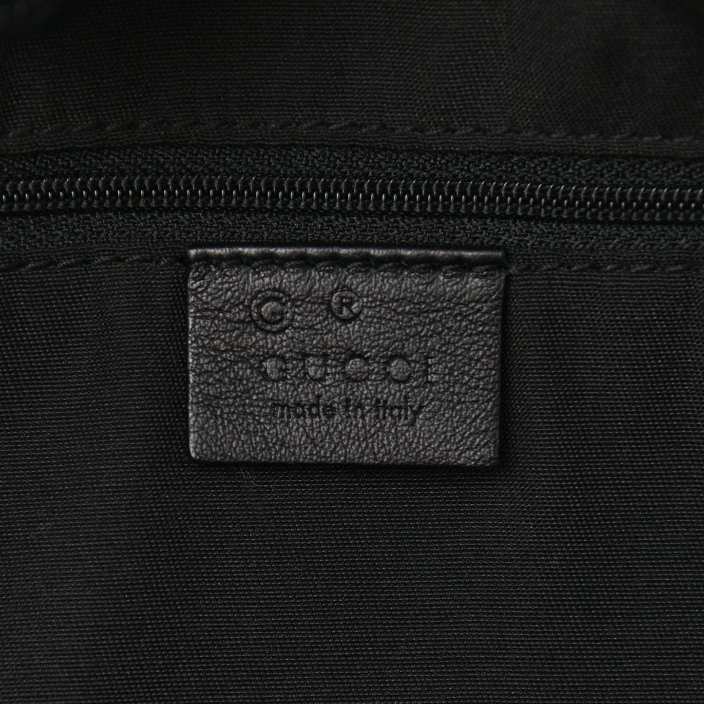 Guccissima Vitello Tender Large Sukey Tote Black