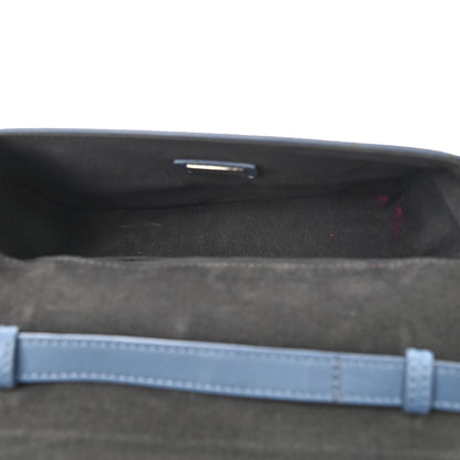 Fendi Vitello Dolce 3Baguette Shoulder Bag Light Blue 5 of 14