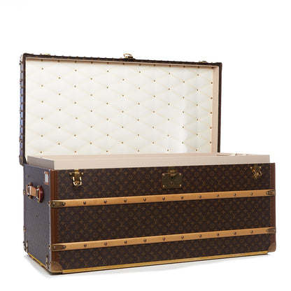 Louis Vuitton Monogram Malle Courrier Lozine Trunk 110 44 of 76