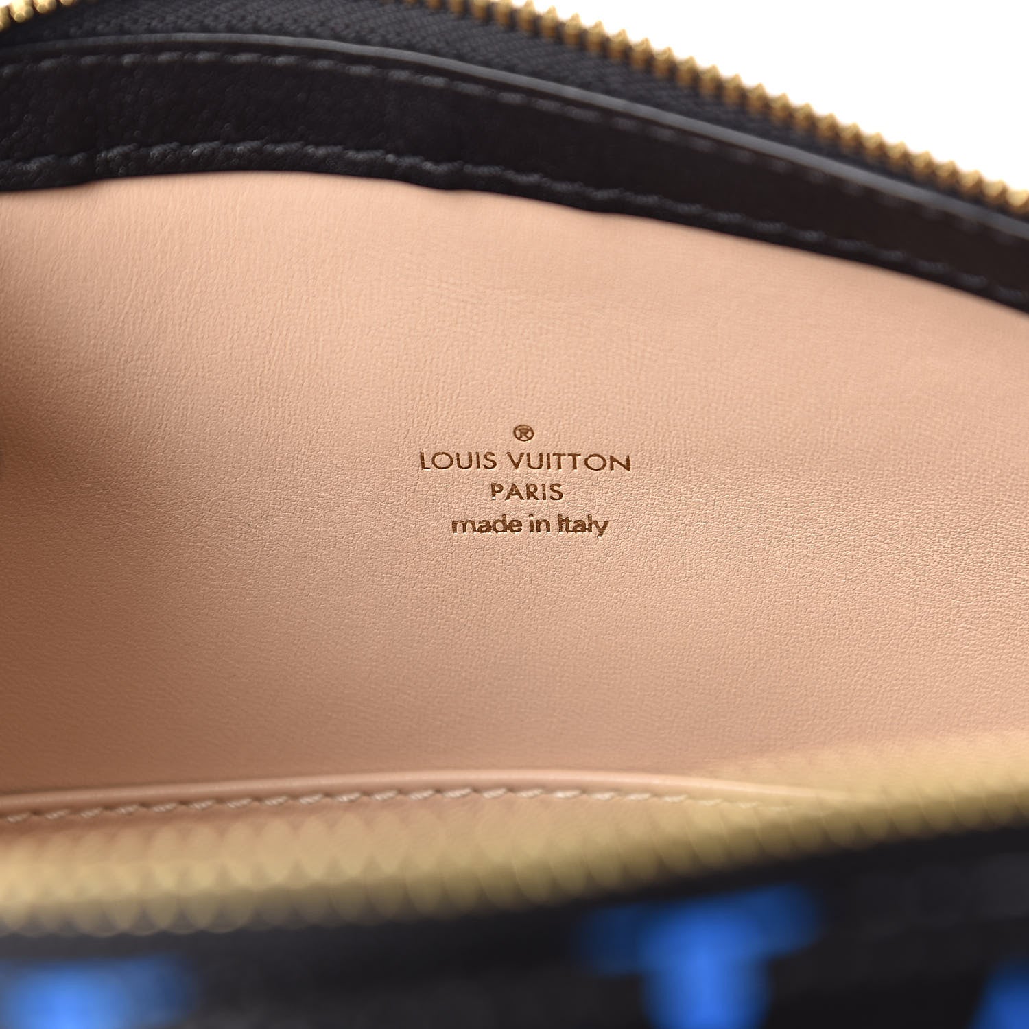 Louis Vuitton Colored Monogram Speedy Amazon PM Blue Black 6 of 9