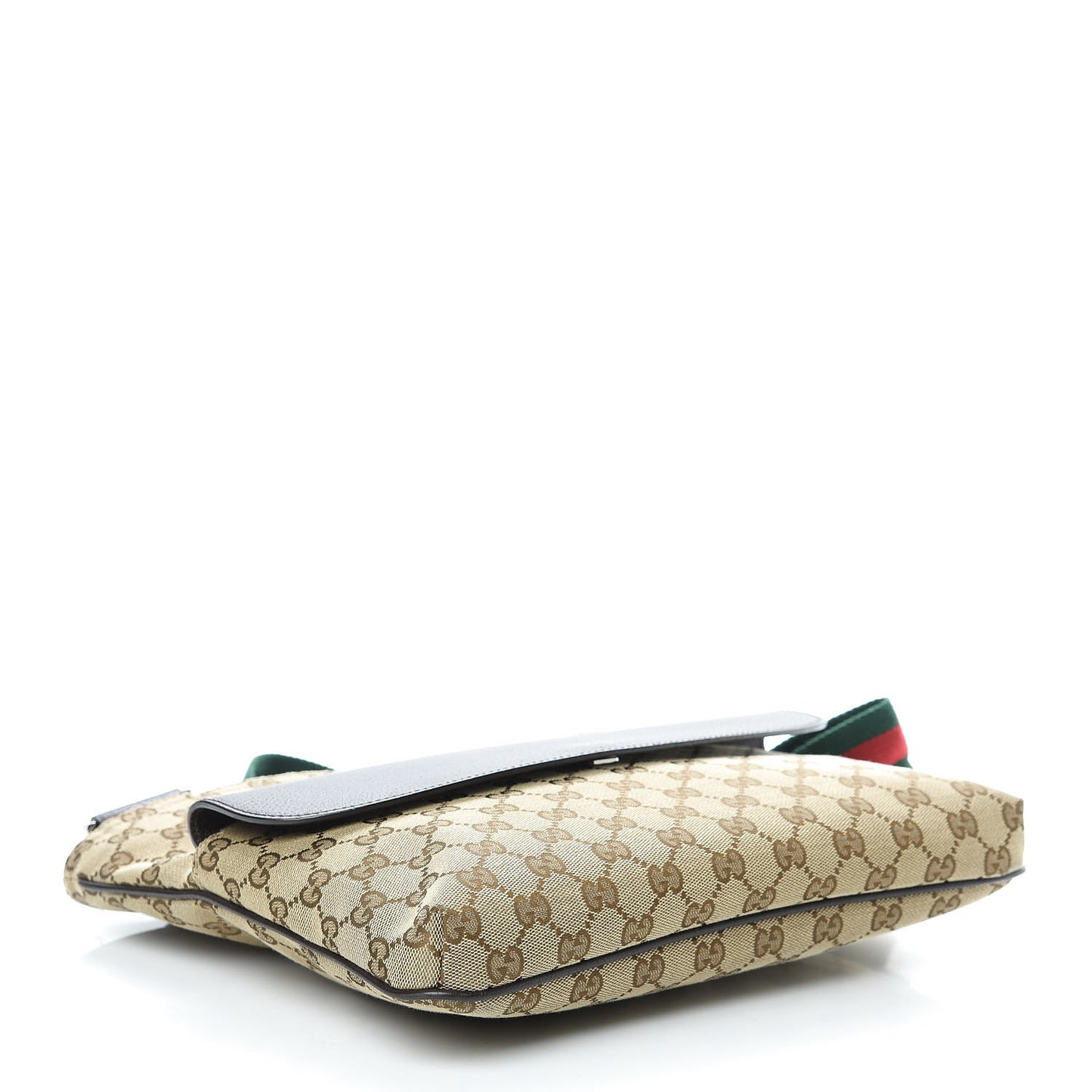 Monogram Signature Web Small Messenger Brown