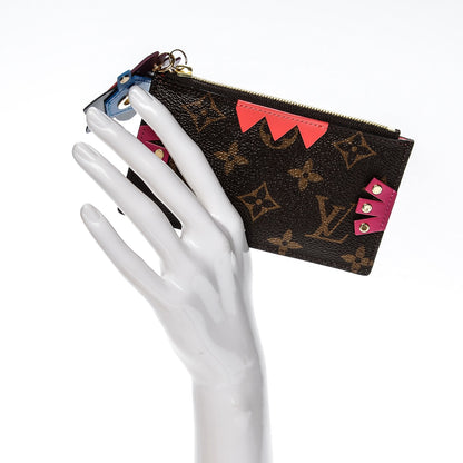 Louis Vuitton Monogram Totem Key Pouch Flamingo 2 of 6