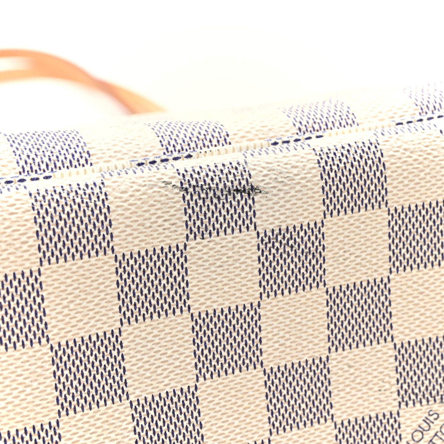 Louis Vuitton Damier Azur Neverfull MM 10 of 10