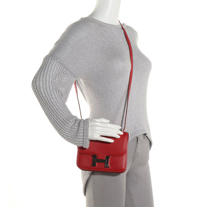 Hermes Epsom Constance 18 Rouge Casaque 2 of 12