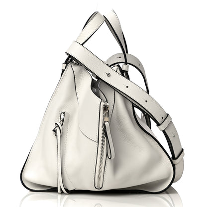 Loewe Grained Calfskin Small Hammock Shoulder Bag Soft White 12 of 19