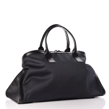 Alexander McQueen Neoprene De Manta Carryall Navy Black 3 of 9