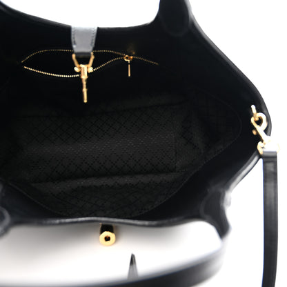 Gucci Soft Calfskin Small Mercato Tote Bag Black 5 of 12