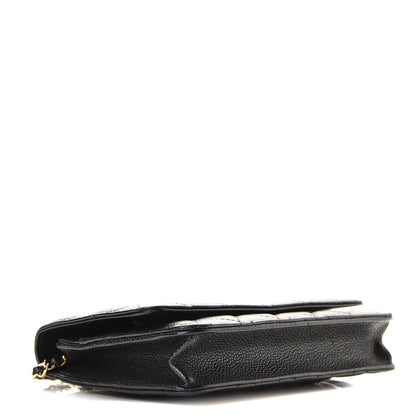 Chanel Caviar Quilted Wallet On Chain WOC Black 7 of 7