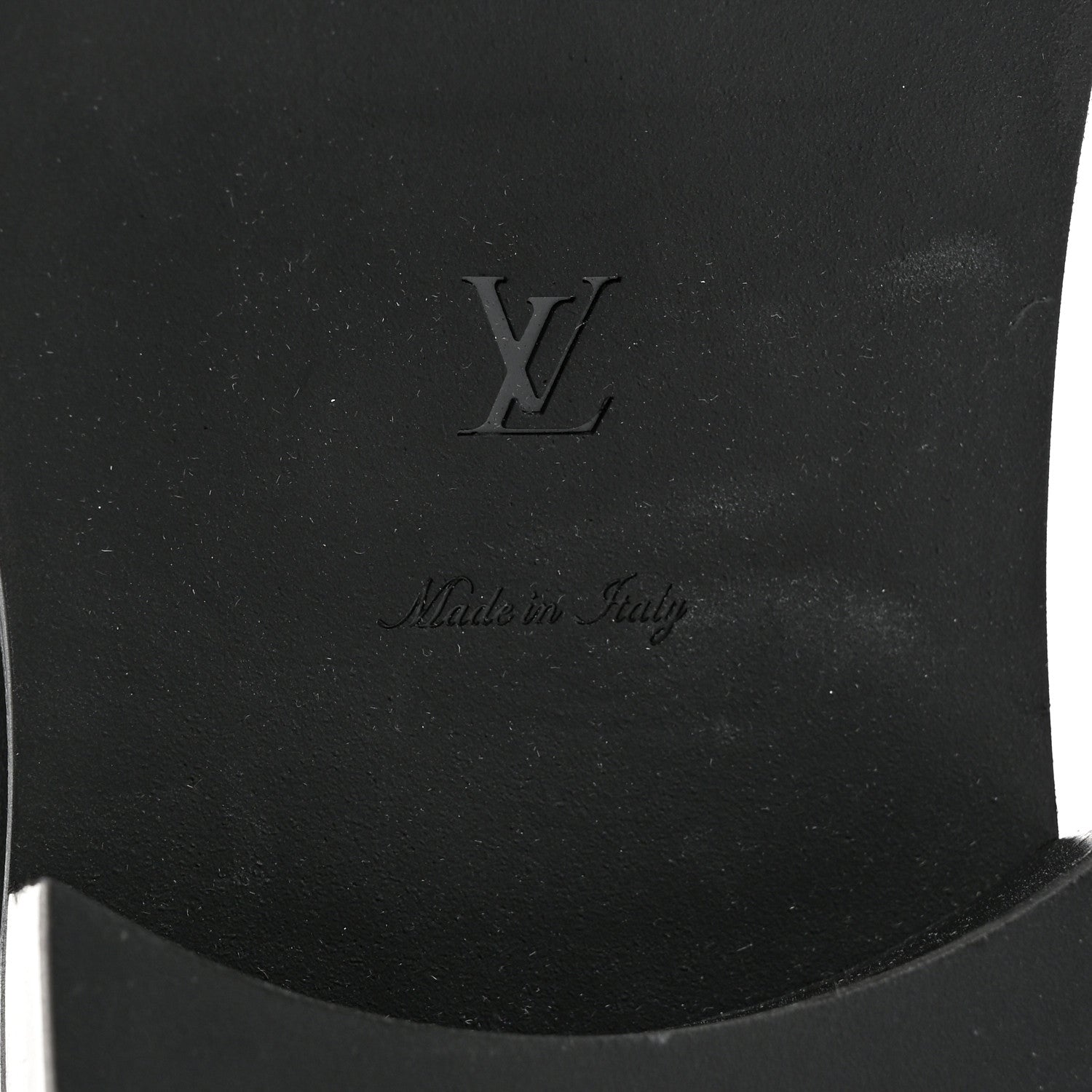 Louis Vuitton Calfskin Oversized Chain Academy Loafers 37 Black 8 of 8