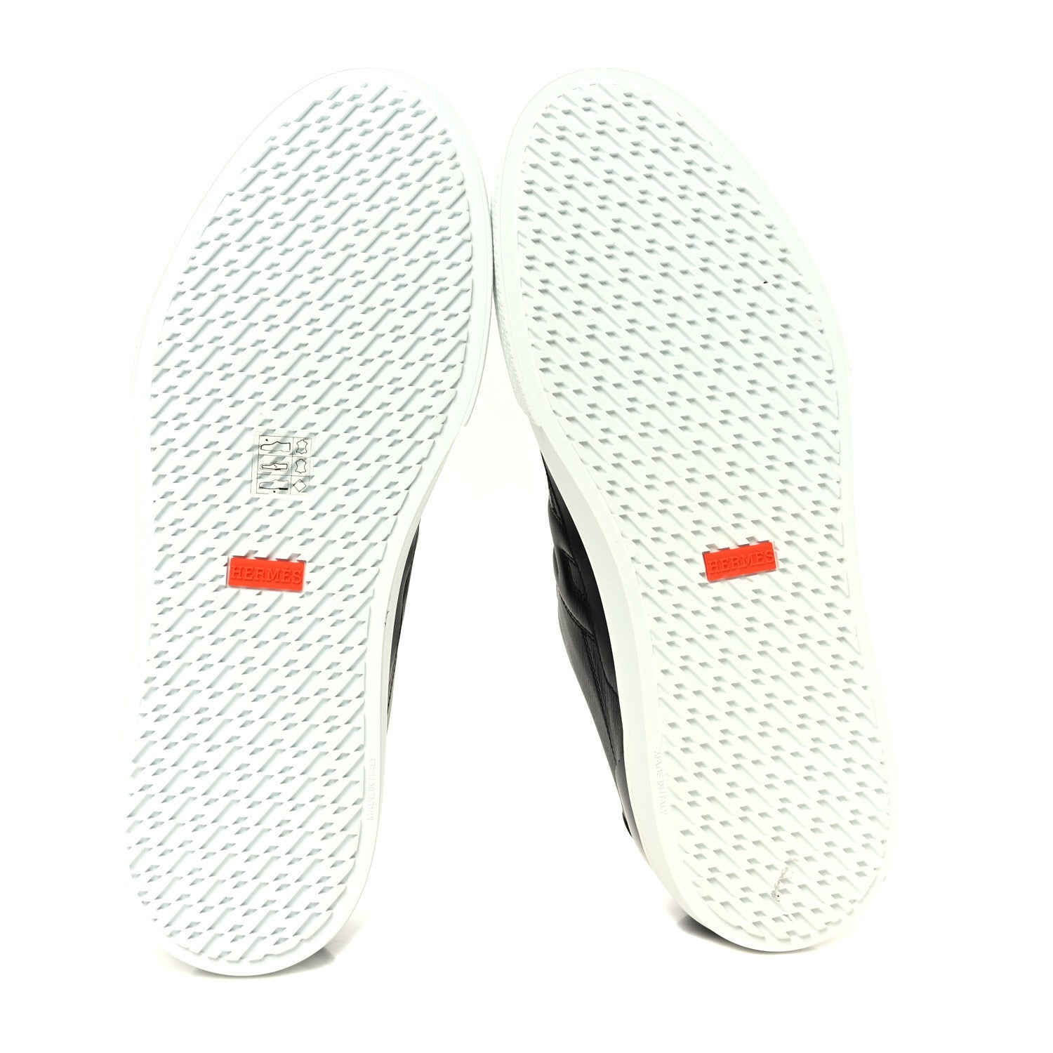 Hermes Calfskin Deep Sneakers 43 Black 5 of 6