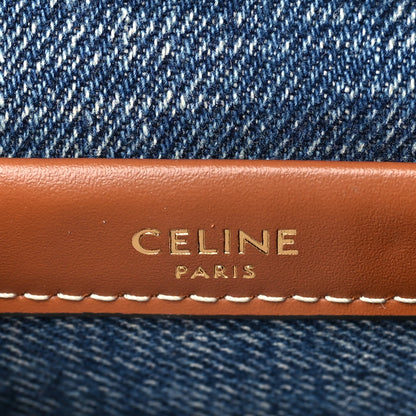 Celine Denim Calfskin Teen Nino Tan 6 of 10