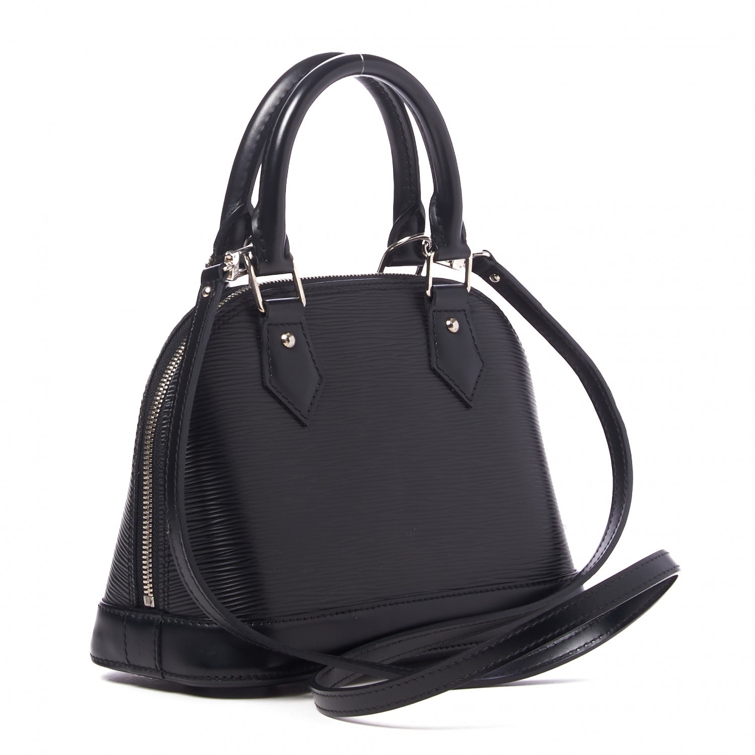 Louis Vuitton Epi Alma BB Black 2 of 8