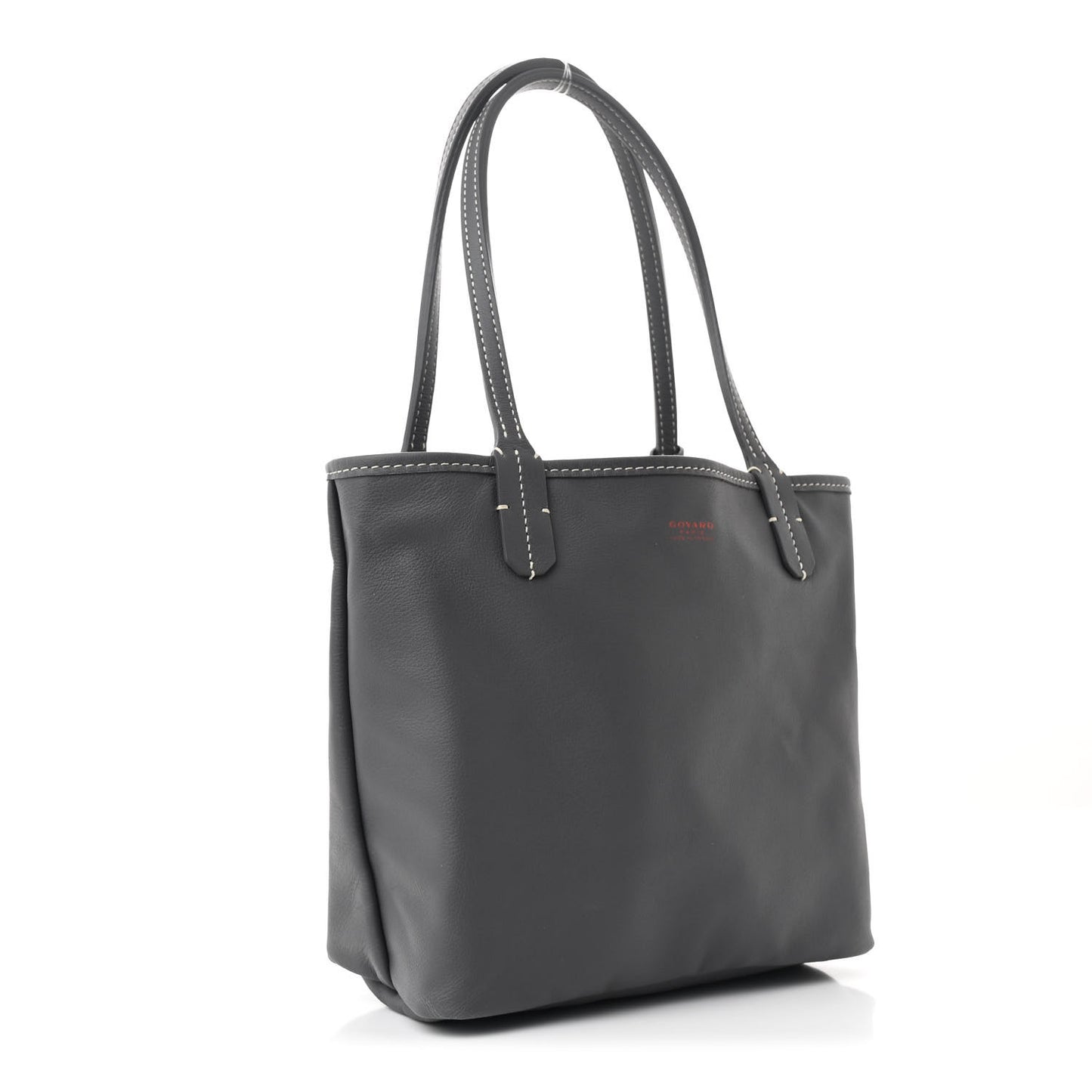 Goyardine Reversible Mini Anjou Grey