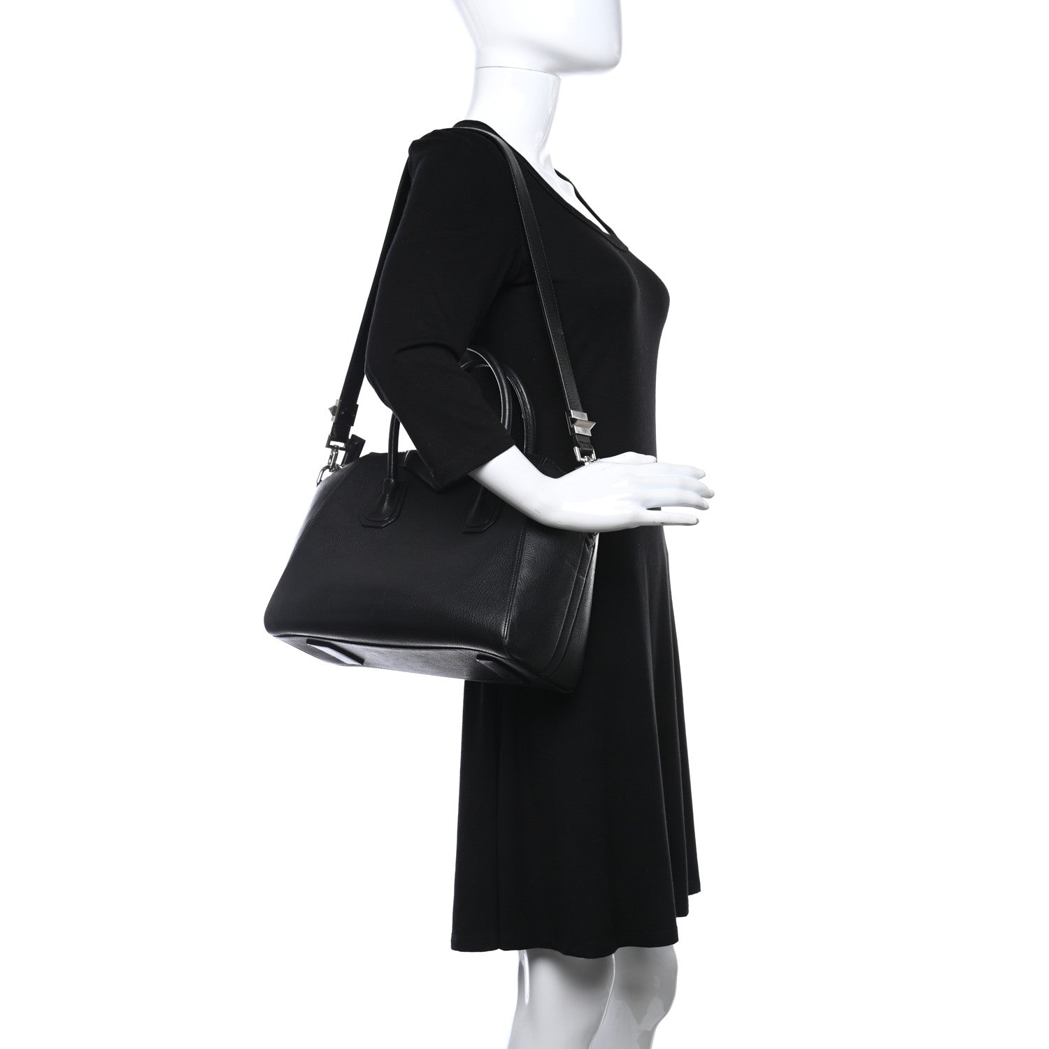 Givenchy Sugar Goatskin Small Antigona Black 2 of 10