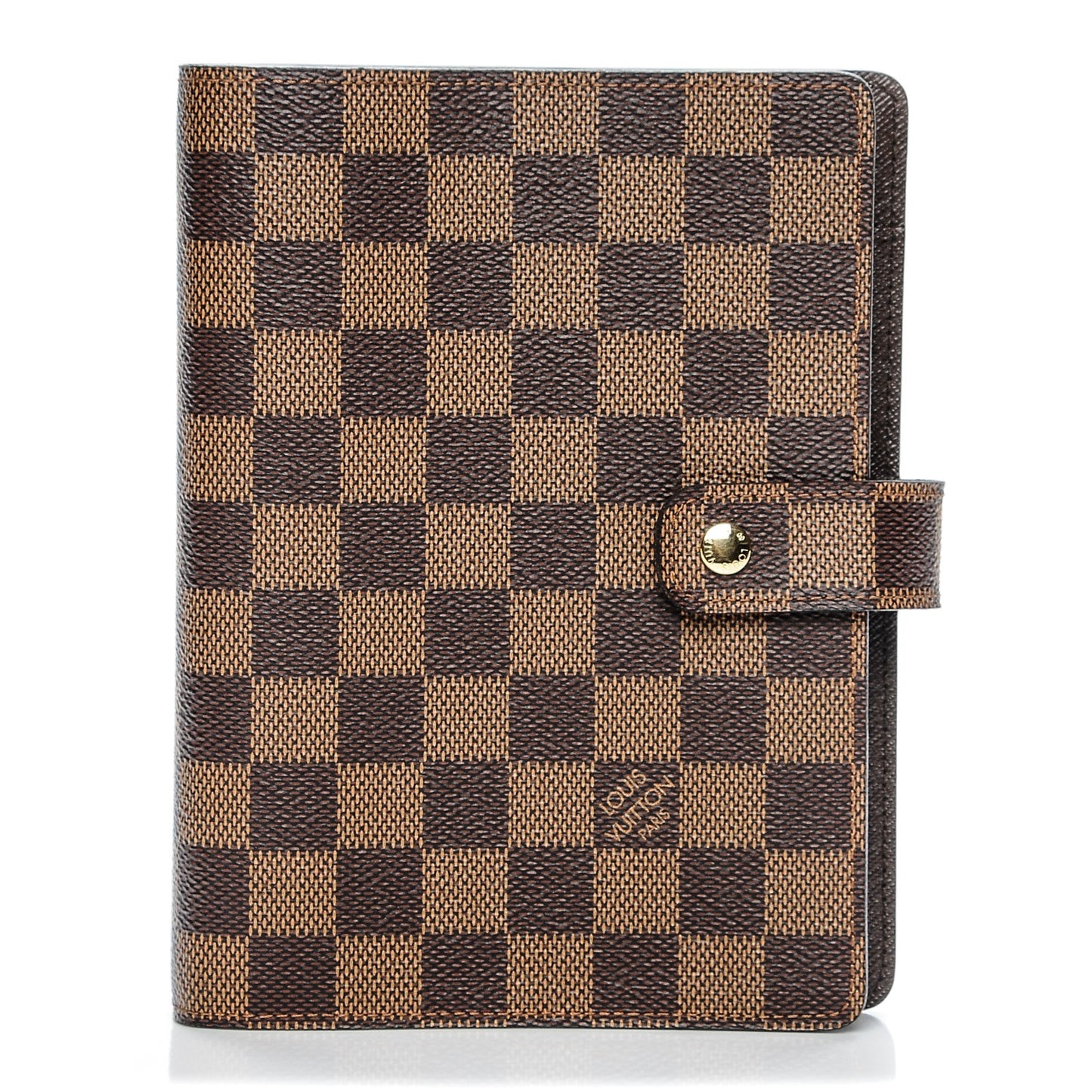 Damier Ebene Medium Ring Agenda Cover