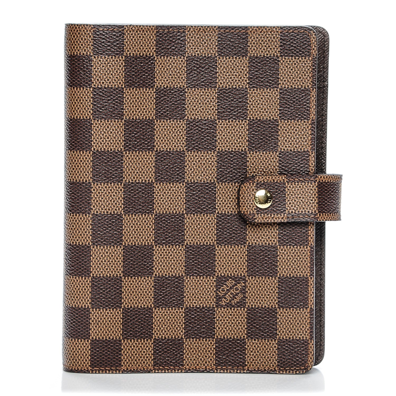 Louis Vuitton Damier Ebene Medium Ring Agenda Cover 1 of 6
