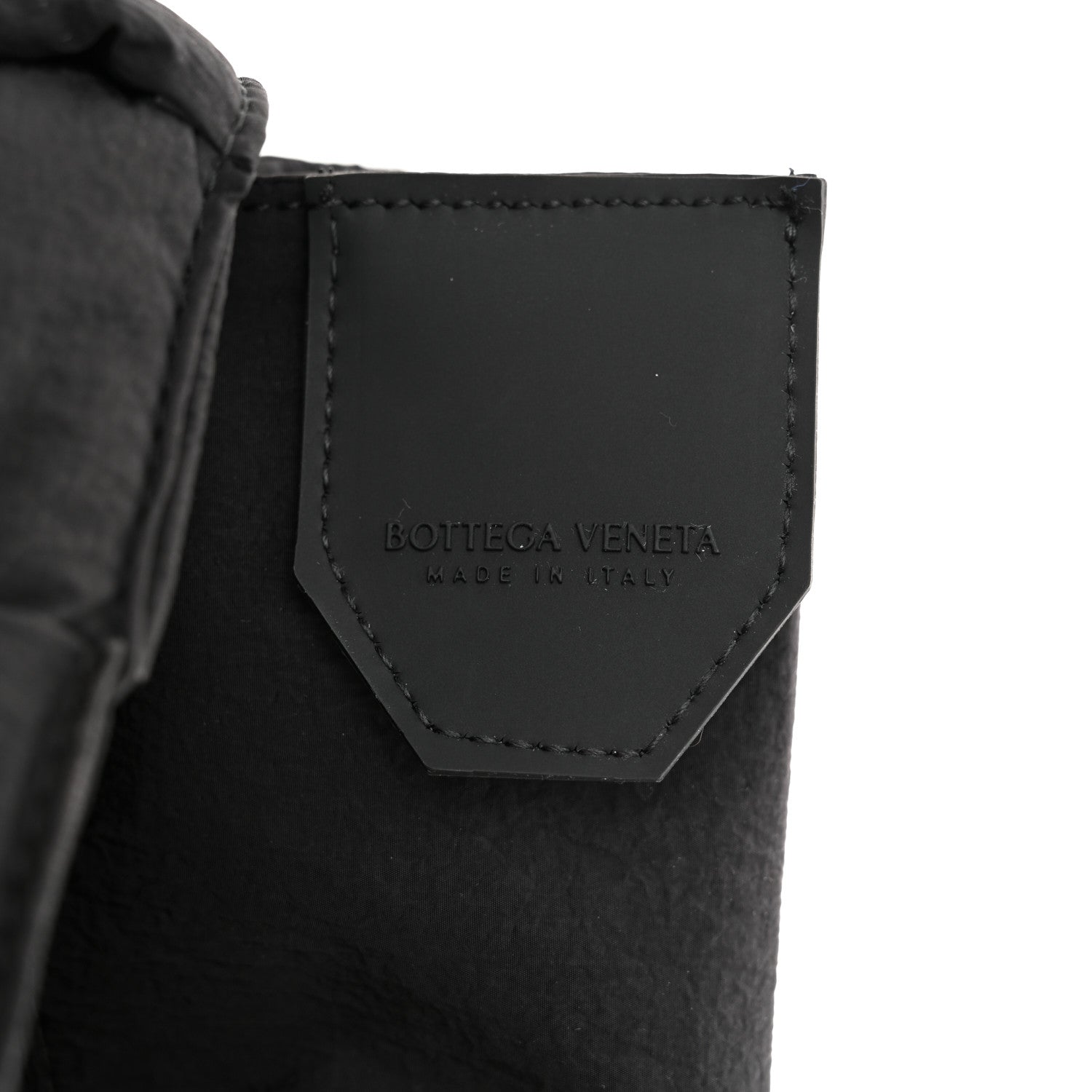 Bottega Veneta Nylon Intrecciato Padded Tech Mini Cassette Belt Bag Black 6 of 11