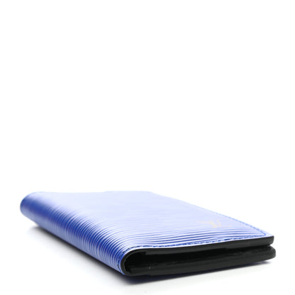 Louis Vuitton Epi Monogram Eclipse Pocket Organizer Blue 4 of 7