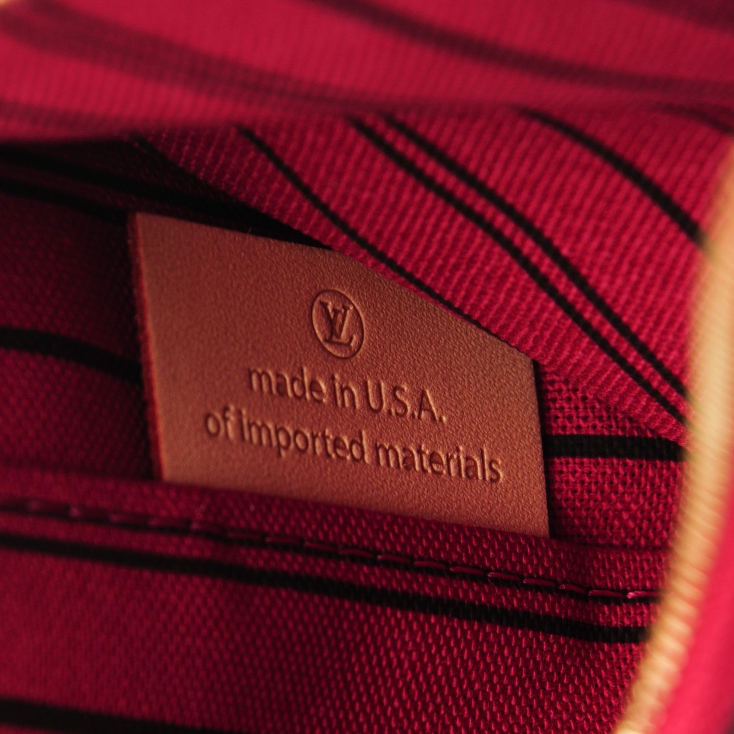 Monogram Neverfull MM GM Pochette Pivoine