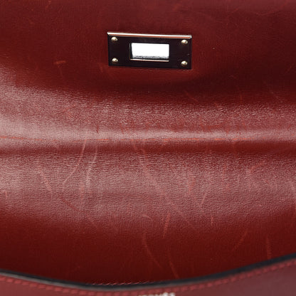 Hermes Box Kelly Retourne 28 Rouge H 44 of 48