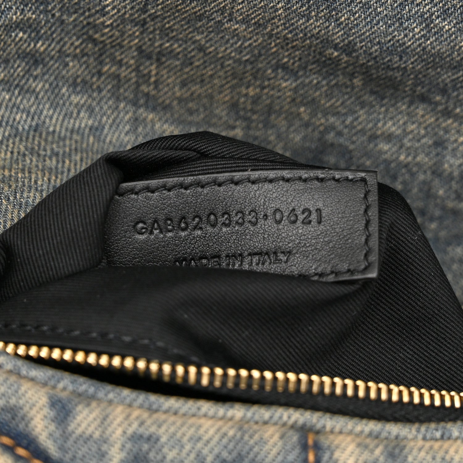 Saint Laurent Denim Quilted Toy Loulou Puffer Monogram Chain Satchel Blue Black 6 of 9