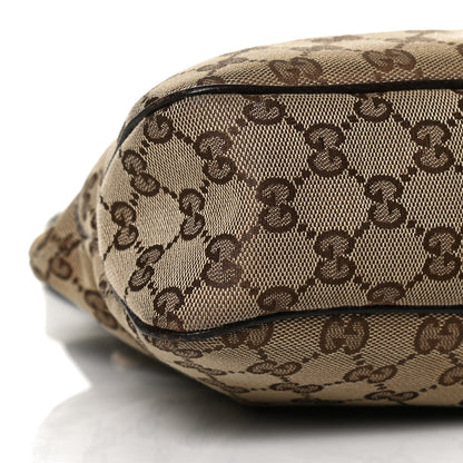 Gucci Monogram Medium Charmy Shoulder Bag Brown 9 of 12