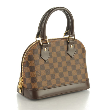Louis Vuitton Damier Ebene Alma BB 3 of 7