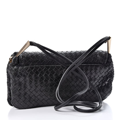 Bottega Veneta Nappa Intrecciato Crossbody Black 2 of 12