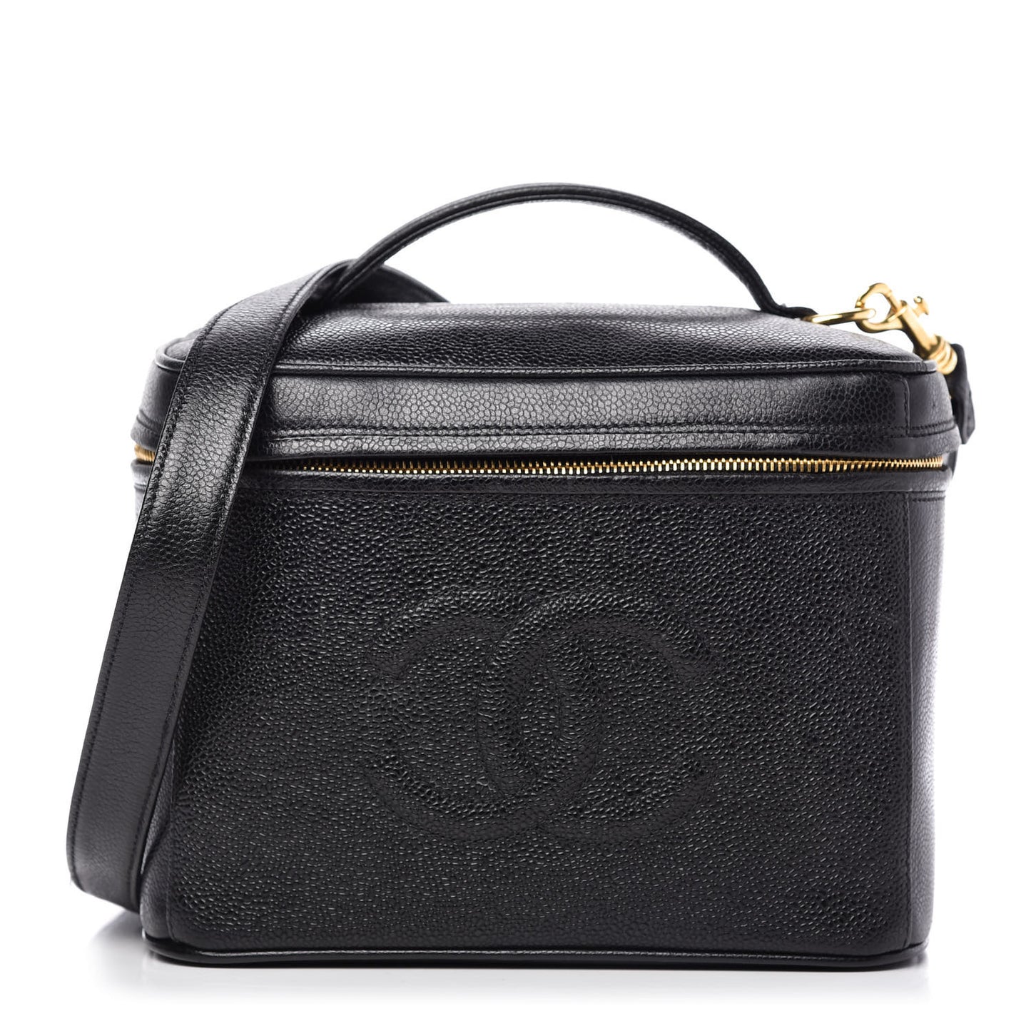 Caviar CC Vanity Train Case Black