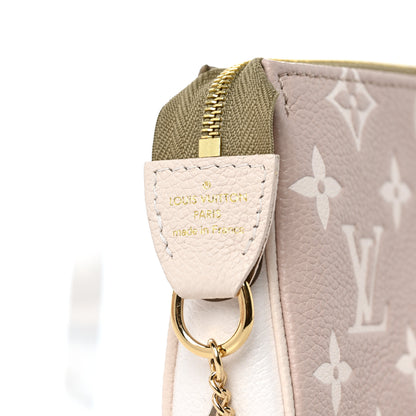 Louis Vuitton Empreinte Spring in the City Mini Pochette Accessories Kaki Beige Cream 5 of 8