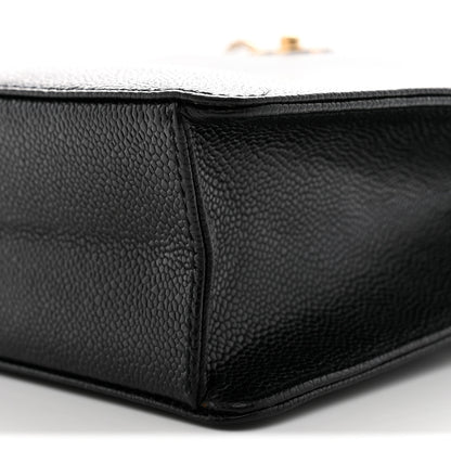 Chanel Caviar Shoulder Bag Black 10 of 11
