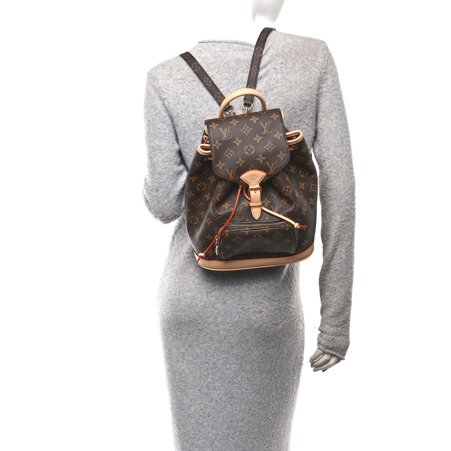 Louis Vuitton Monogram Montsouris PM Backpack 2 of 10